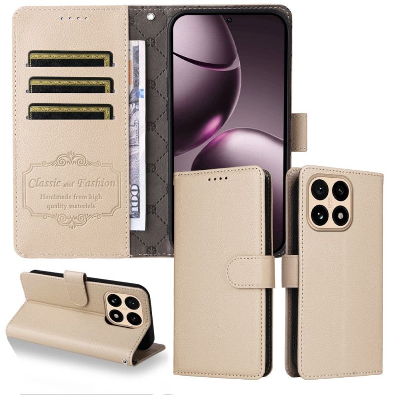 Bőrtok Xiaomi 15t Texturált Műbőr