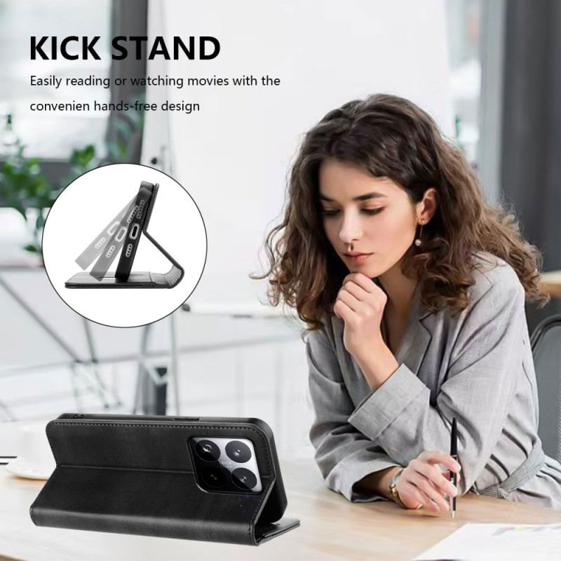 Bőrtok Xiaomi 15t Vintage Pénztárca