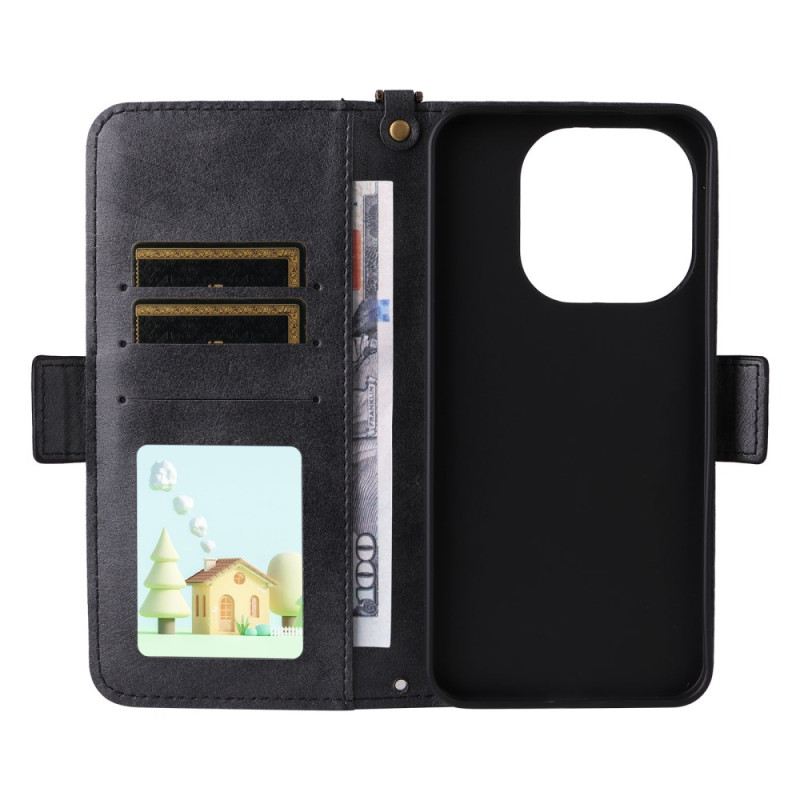 Bőrtok Xiaomi 15t Vintage Vállpánttal