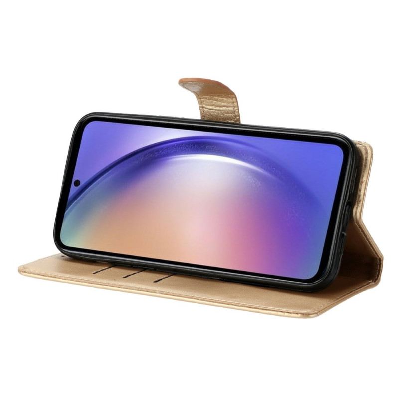 Bőrtok Xiaomi 15t Virágminta