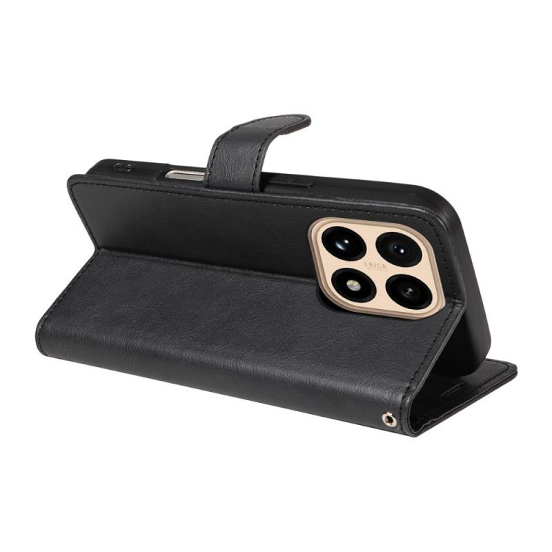 Fliptok Xiaomi 15t Bőr Hatású