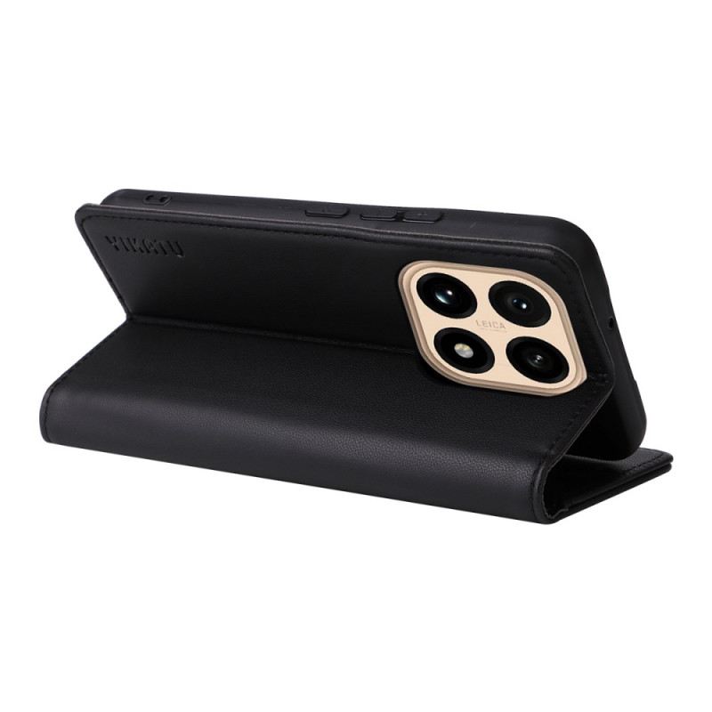 Fliptok Xiaomi 15t Matt Műbőr