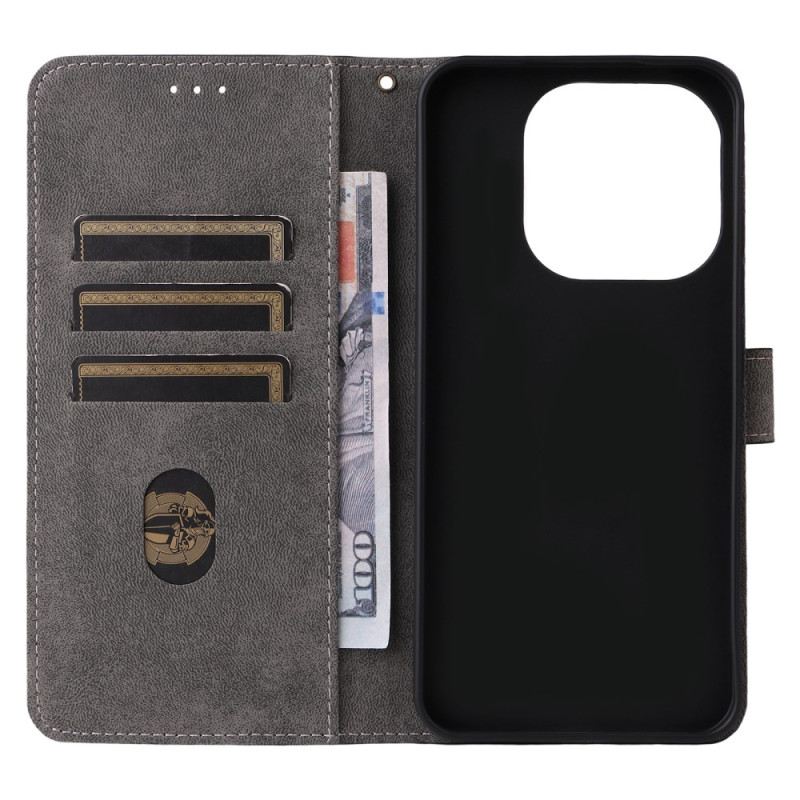 Fliptok Xiaomi 15t Rfid-védelemmel Ellátott Velúrhatású