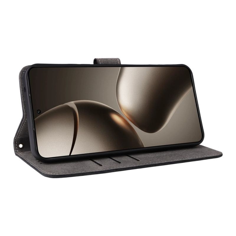 Fliptok Xiaomi 15t Rfid-védelemmel Ellátott Velúrhatású