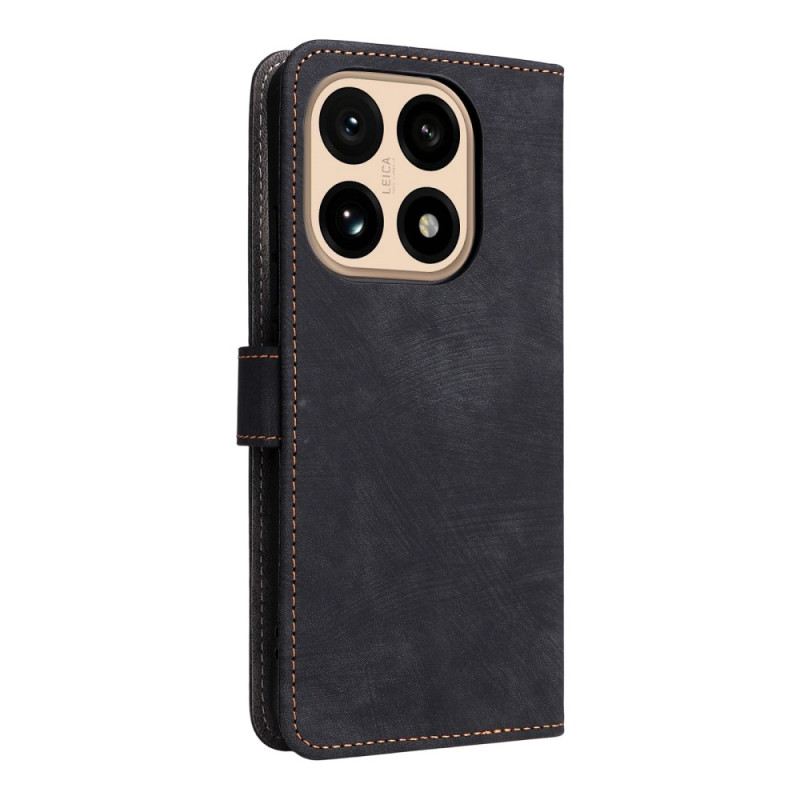 Fliptok Xiaomi 15t Rfid-védelemmel Ellátott Velúrhatású