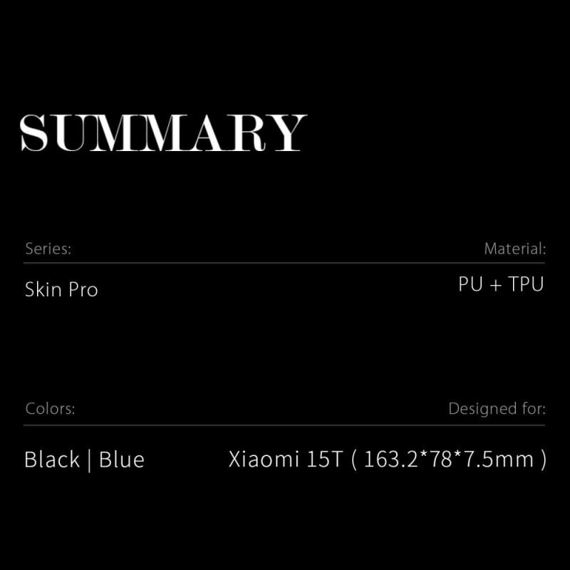 Fliptok Xiaomi 15t Skin Pro Series Dux Ducis