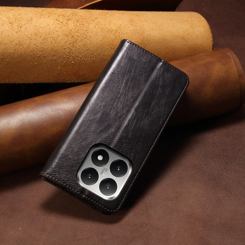 Fliptok Xiaomi 15t Viaszos Műbőr