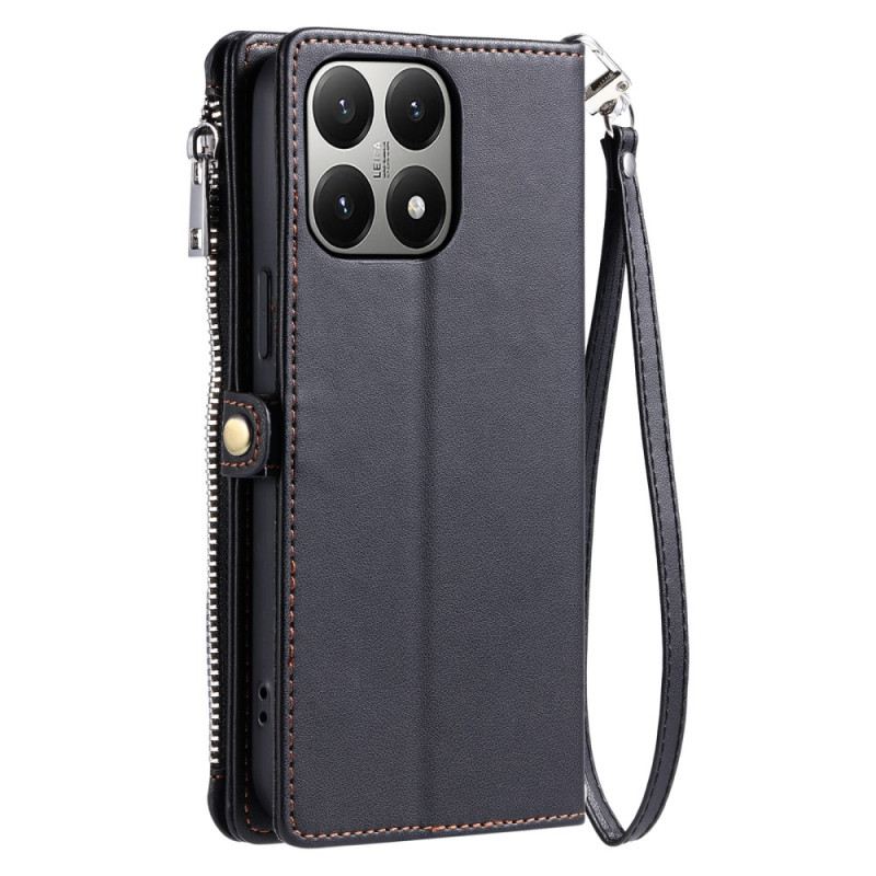 Kinyitható Bőrtok Xiaomi 15t 8 Kártyatartó Rekesszel