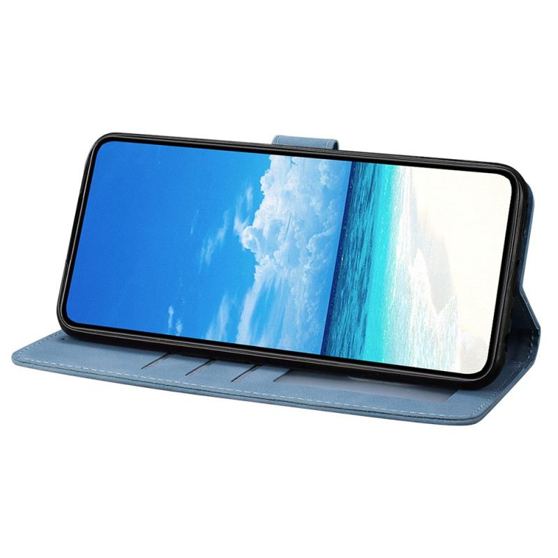 Kinyitható Bőrtok Xiaomi 15t Pillangó És Virágminta