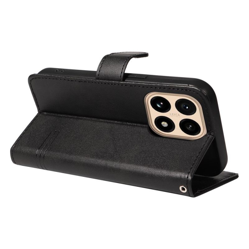 Kinyitható Bőrtok Xiaomi 15t T-vonalak