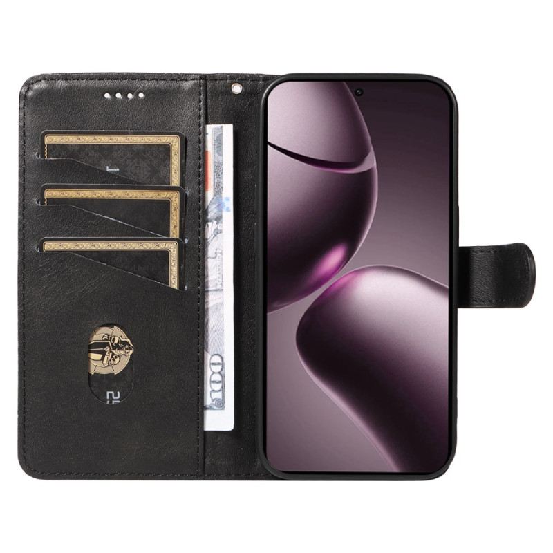 Kinyitható Bőrtok Xiaomi 15t T-vonalak