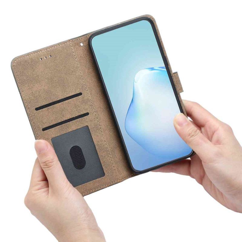 Kinyitható Bőrtok Xiaomi 15t Vonalak És Csíkok