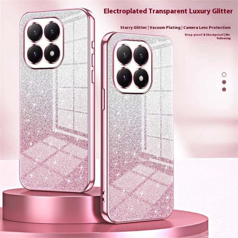 Tok Xiaomi 15t Színátmenetes Csillámos Minta