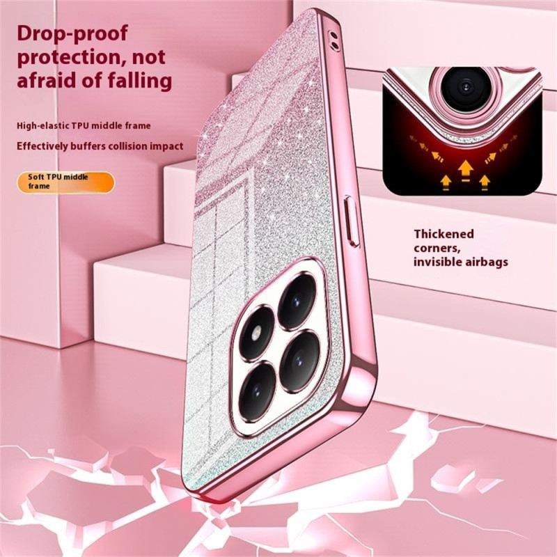 Tok Xiaomi 15t Színátmenetes Csillámos Minta