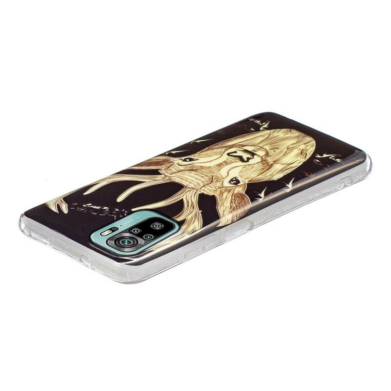 Telefontok Xiaomi Redmi Note 10 / 10S Fluoreszkáló Majestic Deer