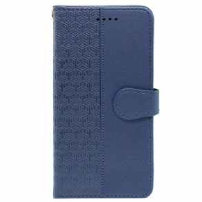 Bőrtok Motorola Edge 50 Ultra Cubic Frieze