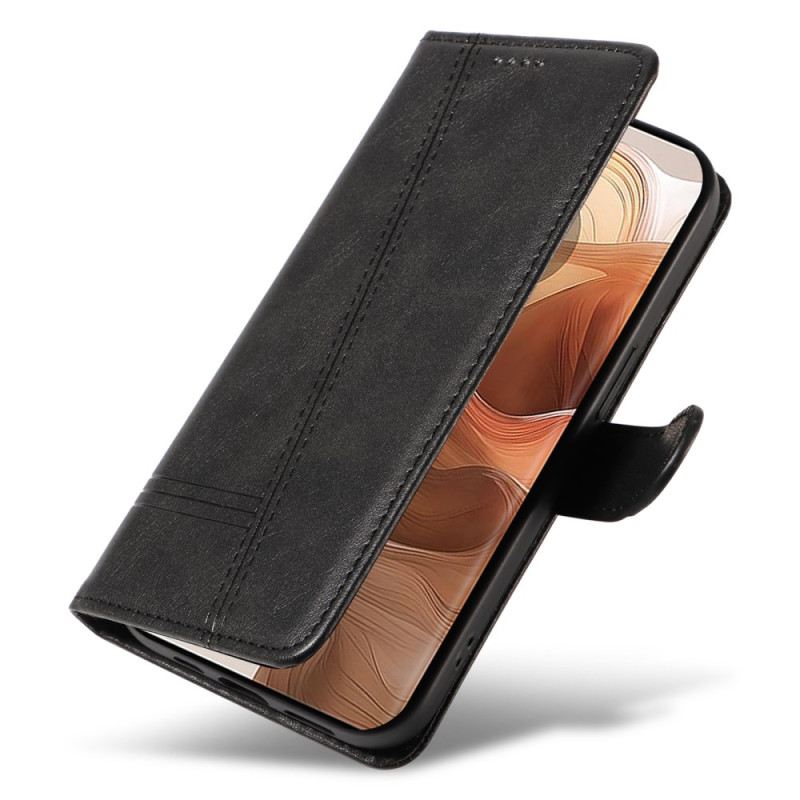 Bőrtok Motorola Edge 50 Ultra Sorok