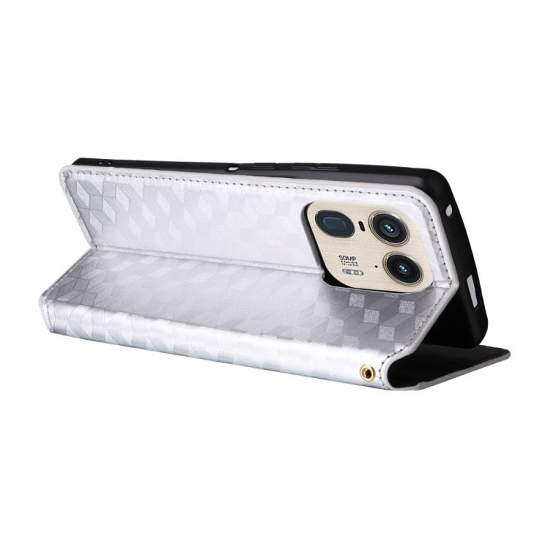 Fliptok Motorola Edge 50 Ultra Gyémántnyomat