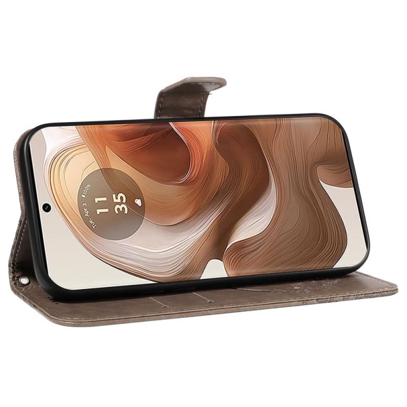 Fliptok Motorola Edge 50 Ultra Pillangónyomat