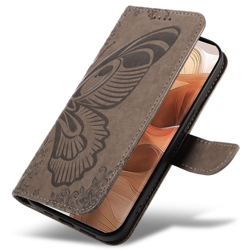 Fliptok Motorola Edge 50 Ultra Pillangónyomat