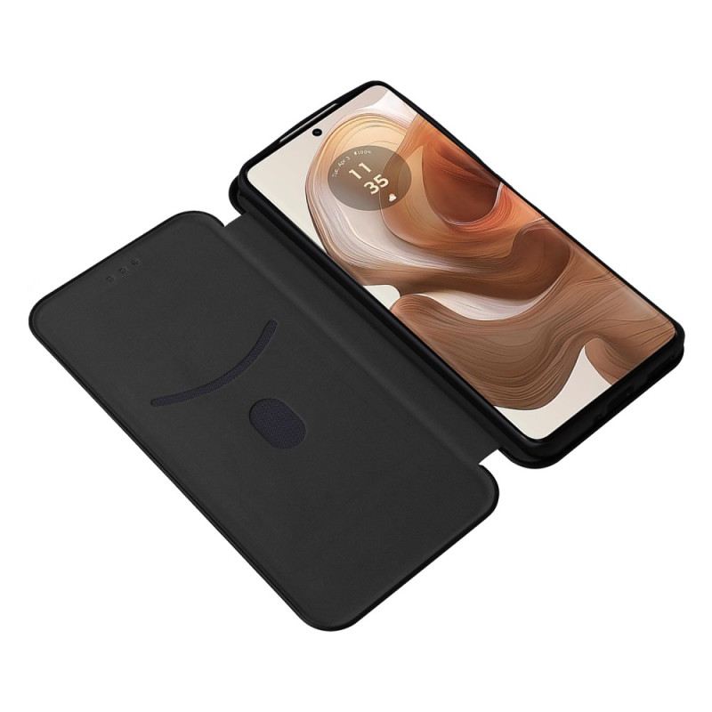 Fliptok Motorola Edge 50 Ultra Szénszál