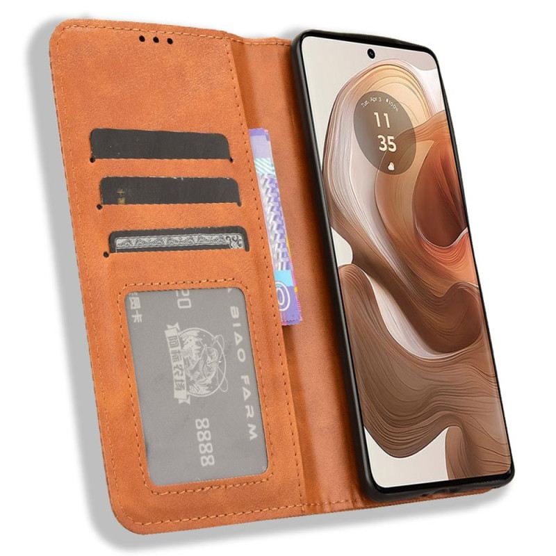 Fliptok Motorola Edge 50 Ultra Vintage Frieze