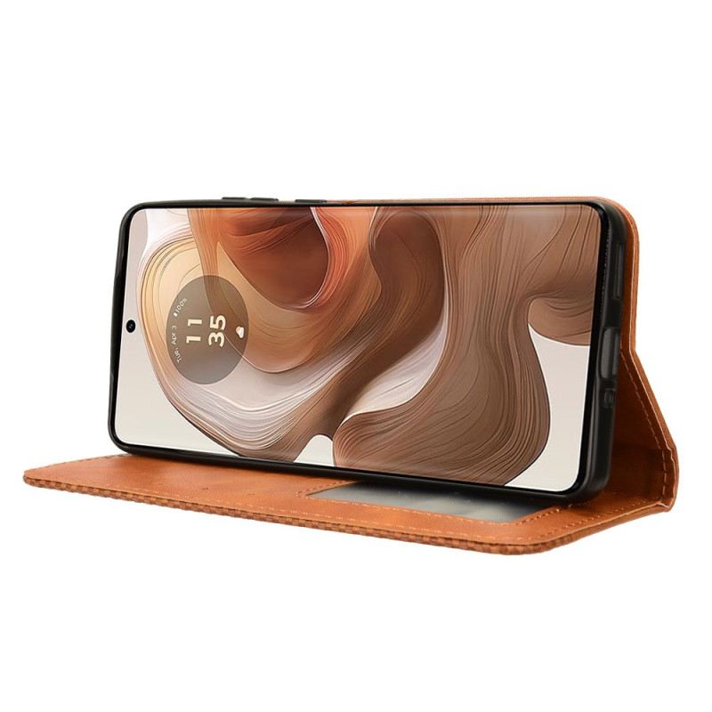 Fliptok Motorola Edge 50 Ultra Vintage Frieze