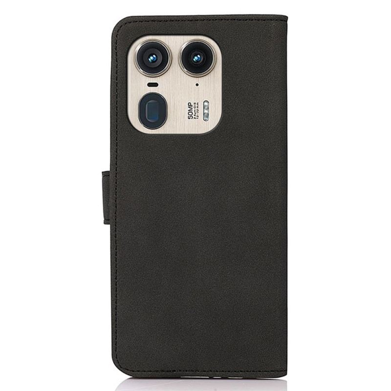 Kinyitható Tokok Motorola Edge 50 Ultra Khazneh Velúr Hatás