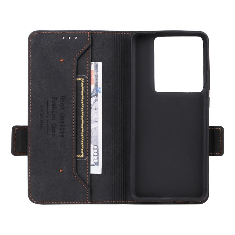 Kinyitható Tokok Motorola Edge 50 Ultra Retro Design