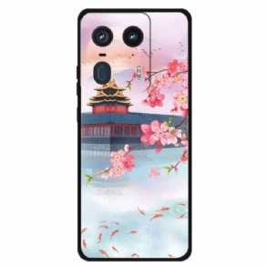 Mobiltelefon Tokok Motorola Edge 50 Ultra Ősi Torony És Halak