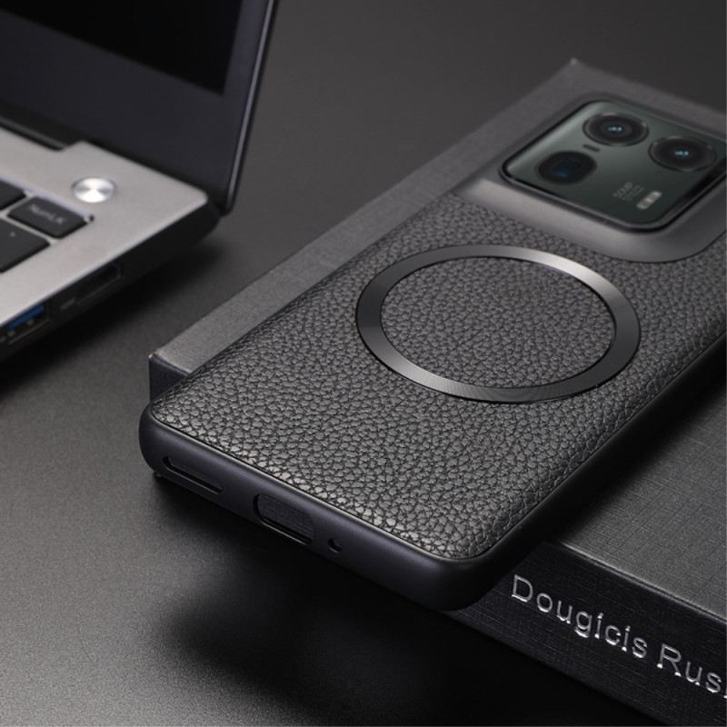 Telefontok Motorola Edge 50 Ultra Bőrhatású Magsafe Kompatibilis