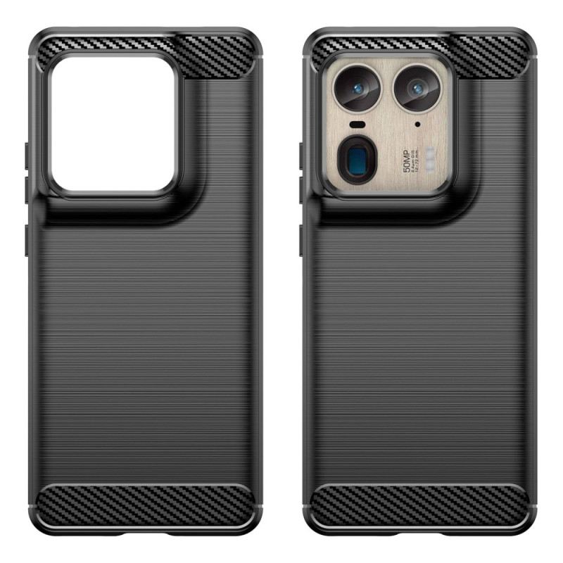 Tok Motorola Edge 50 Ultra Szálcsiszolt Szénszál