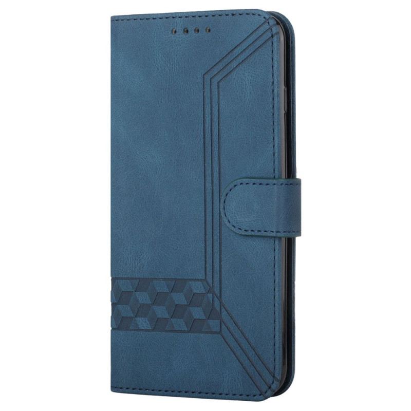 Bőrtok Oppo Reno 12 Pro 5g Grafikus Csíkok