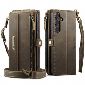 Bőrtok Samsung Galaxy S25 Fe Caseme Pénztárca