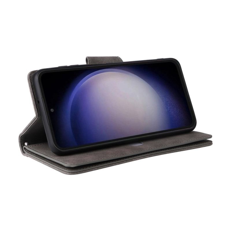 Bőrtok Samsung Galaxy S25 Fe Cipzáras Pénztárca