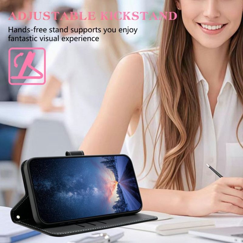 Bőrtok Samsung Galaxy S25 Fe Dekoratív Masni