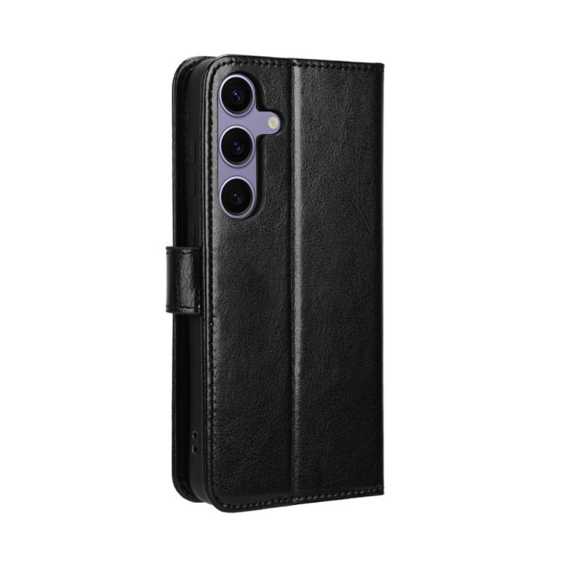 Bőrtok Samsung Galaxy S25 Fe Feltűnő Műbőr