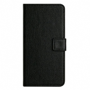 Bőrtok Samsung Galaxy S25 Fe Klasszikus Fekete