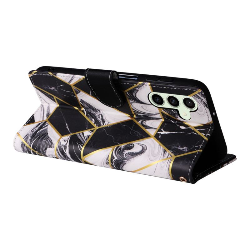 Bőrtok Samsung Galaxy S25 Fe Márványmintás