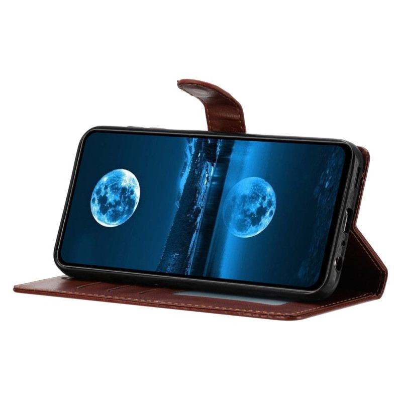 Bőrtok Samsung Galaxy S25 Fe Műbőr