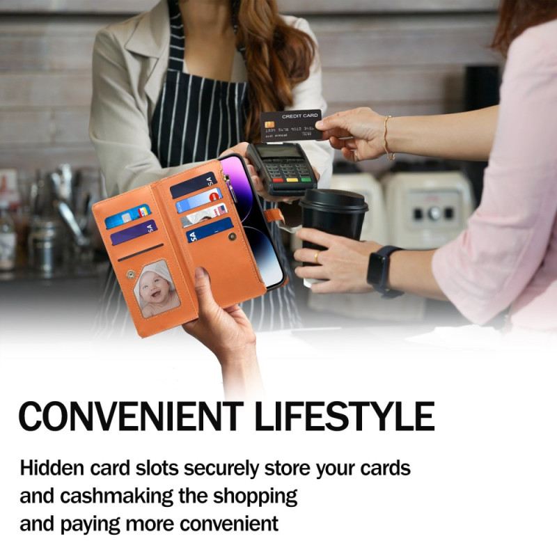 Bőrtok Samsung Galaxy S25 Fe Galaxy Sorozat Eseble