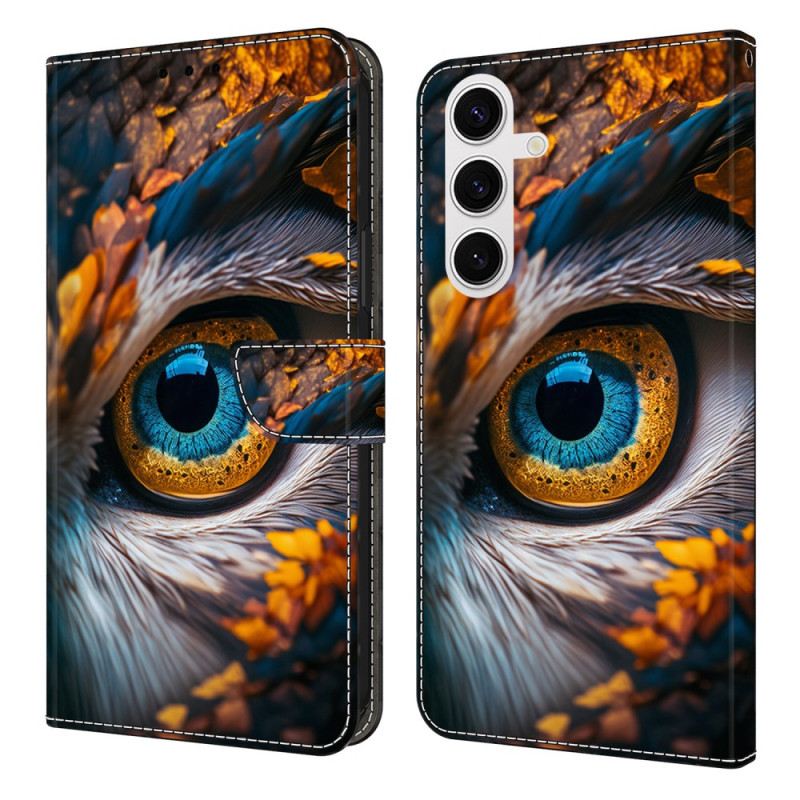 Bőrtok Samsung Galaxy S25 Fe Tekintet