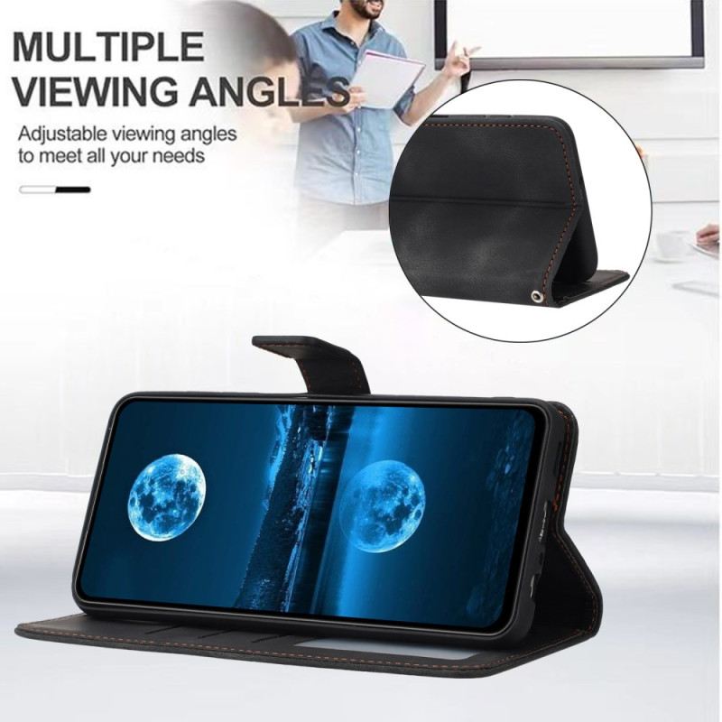 Bőrtok Samsung Galaxy S25 Fe Velúr Hatású