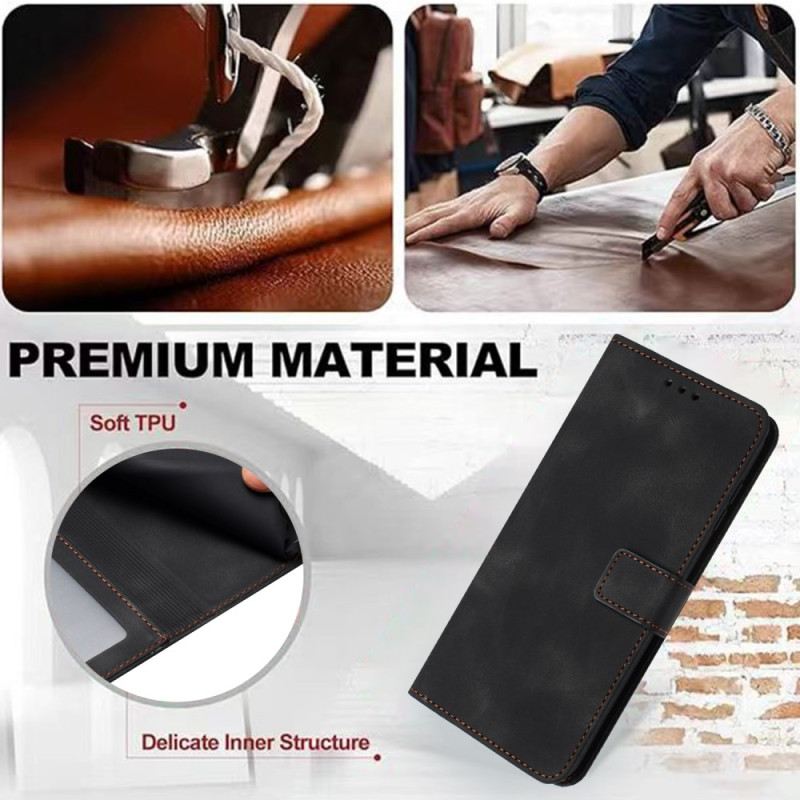 Bőrtok Samsung Galaxy S25 Fe Velúr Hatású