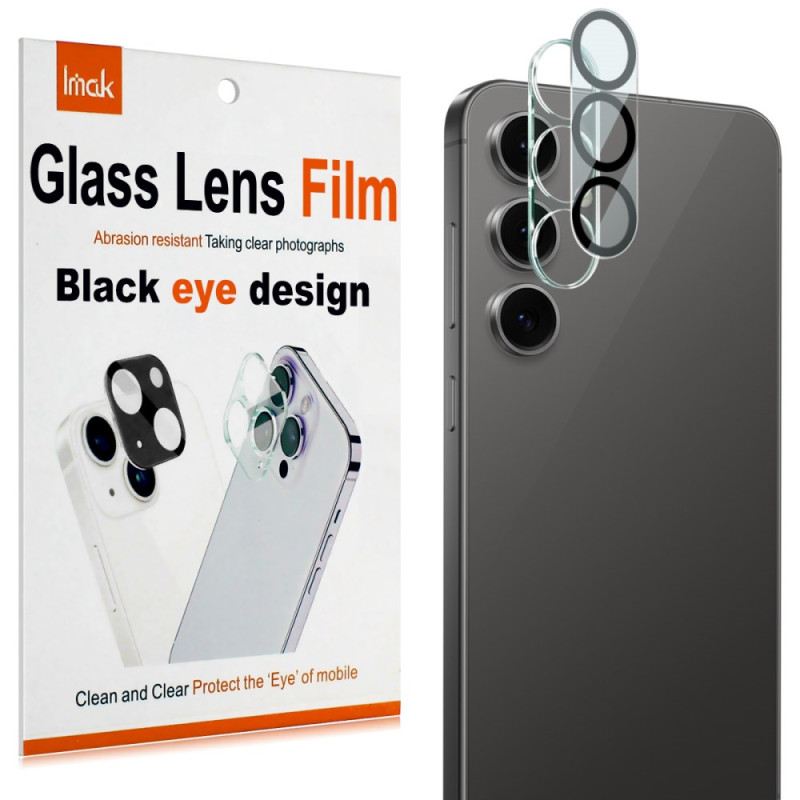 Edzett Üveg Lencsevédő Samsung Galaxy S25 Fe-hez (fekete Kör Dizájn) Imak