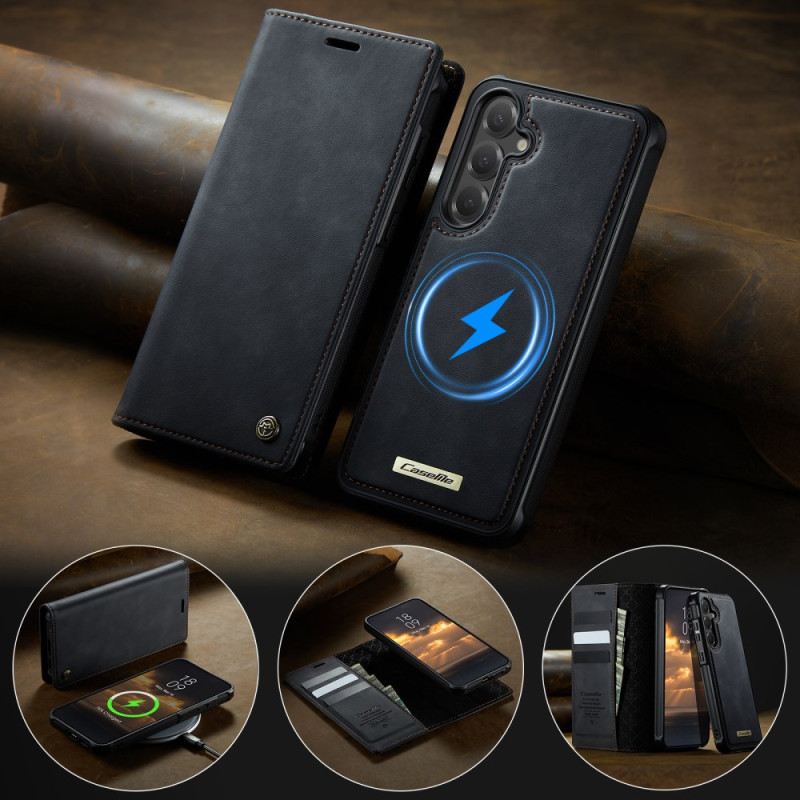 Fliptok Samsung Galaxy S25 Fe Levehető Tokkal Ellátott Rfid Pénztárca