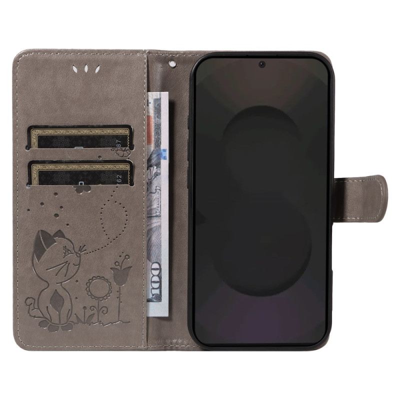 Fliptok Samsung Galaxy S25 Fe Macska És Méh