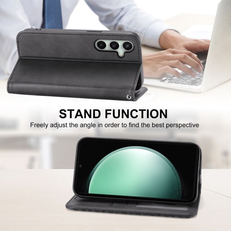 Fliptok Samsung Galaxy S25 Fe Rombuszmintás Pánttal