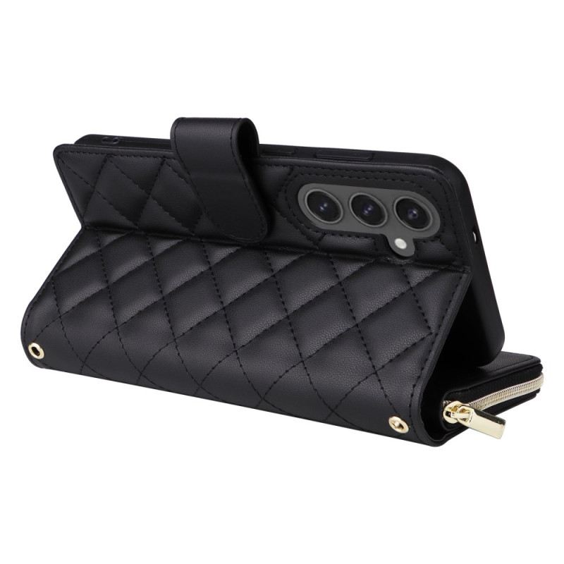 Fliptok Samsung Galaxy S25 Fe Steppelt Pánttal És Vállpánttal