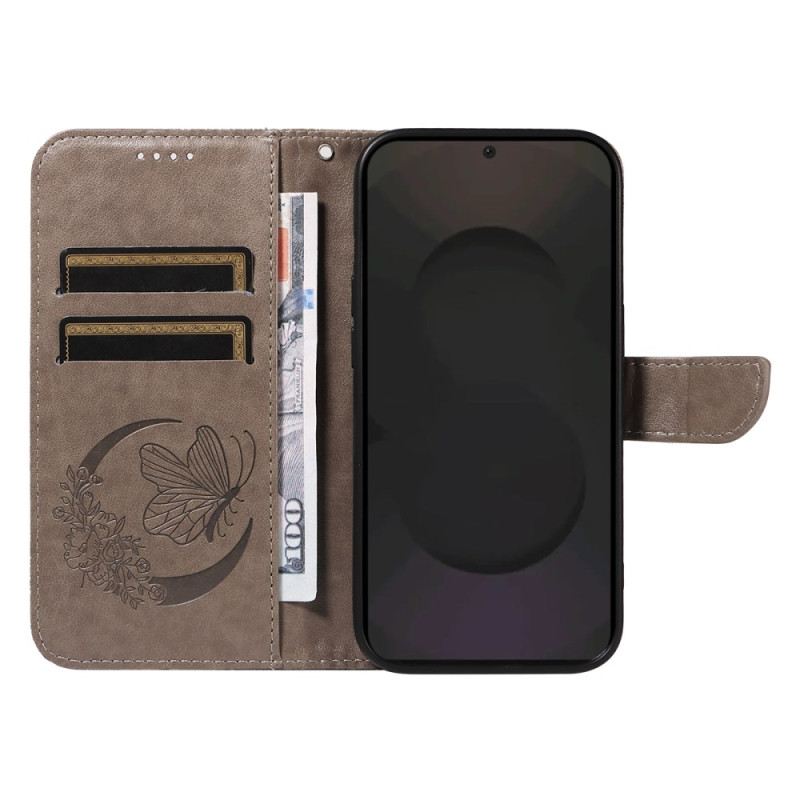 Kinyitható Tokok Samsung Galaxy S25 Fe Pillangó Mintás